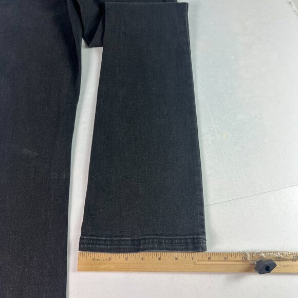 Prana Jeans Womens 28x31* Low Rise Boot Cut Slim Black Faded Stretch Denim Tag 4 - Picture 11 of 16